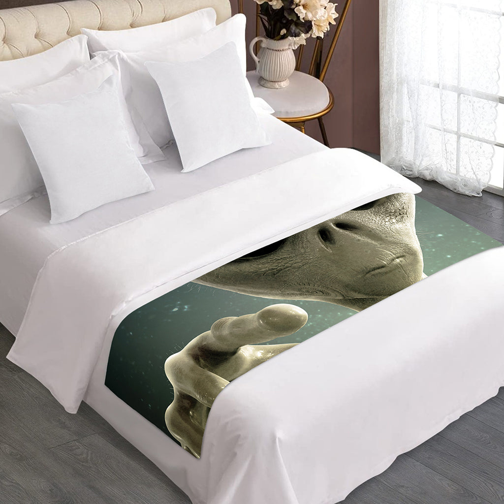 Grey Alien 3D Print Bed Runner