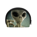 Grey Alien 3D Print Coin Purse
