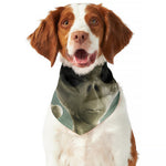 Grey Alien 3D Print Dog Bandana