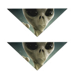 Grey Alien 3D Print Dog Bandana