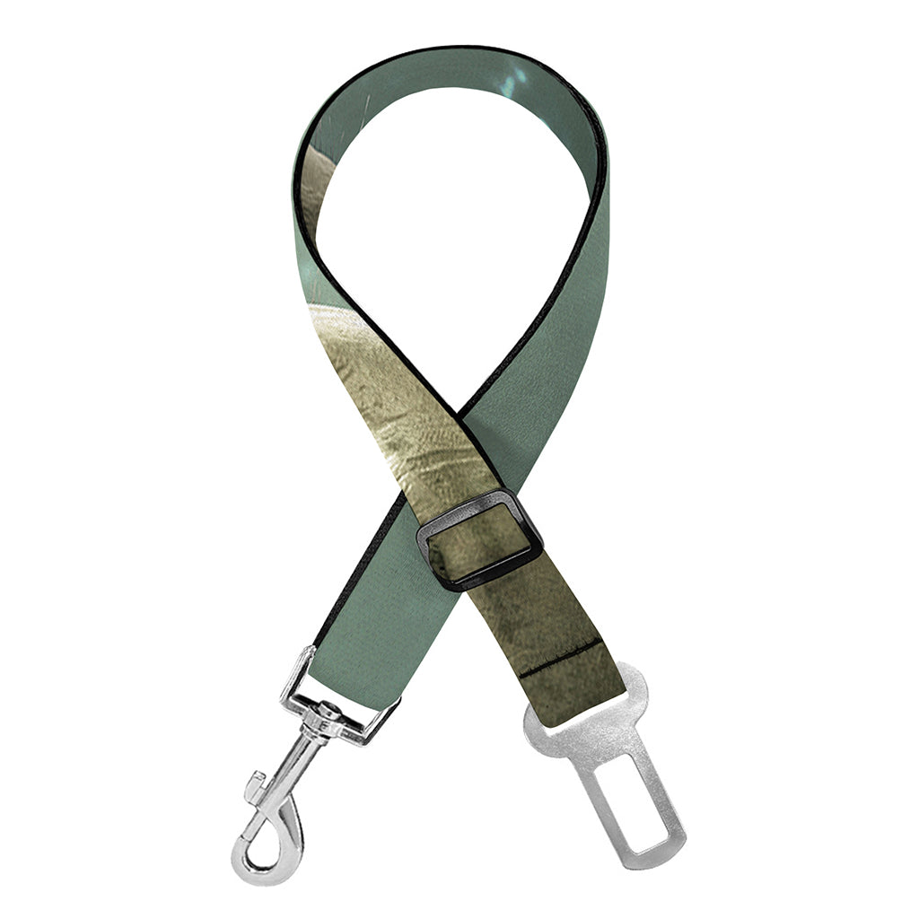 Grey Alien 3D Print Dog Seat Belt