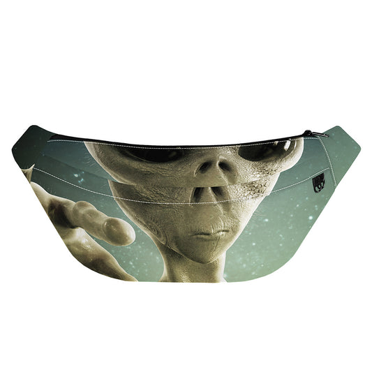 Grey Alien 3D Print Fanny Pack