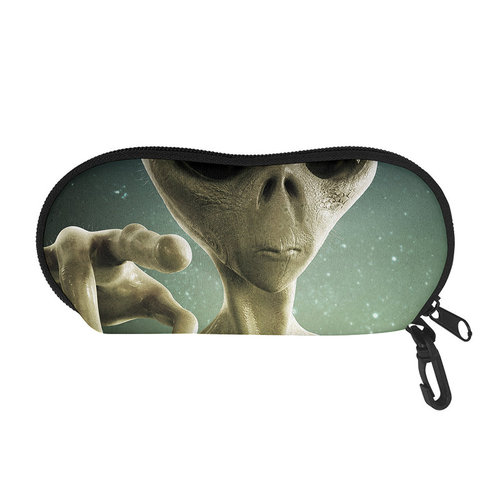 Grey Alien 3D Print Glasses Case