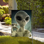 Grey Alien 3D Print House Flag