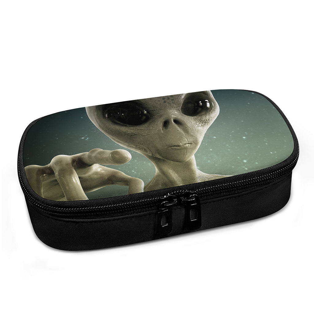 Grey Alien 3D Print Insulin Cooler Travel Case