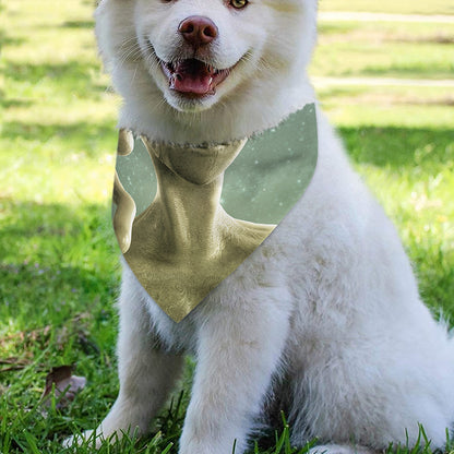 Grey Alien 3D Print Over The Collar Dog Bandana