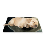 Grey Alien 3D Print Pet Cooling Mat Cover