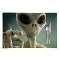 Grey Alien 3D Print Placemat