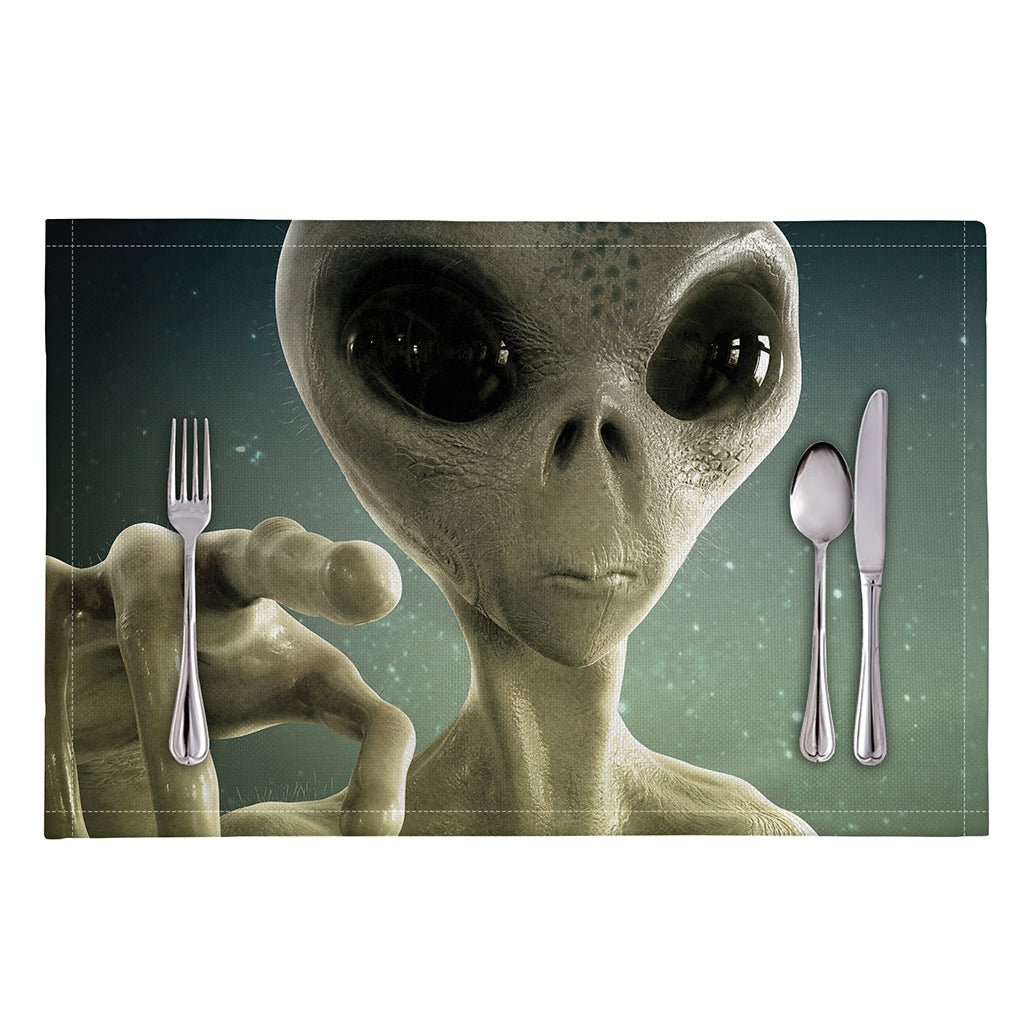 Grey Alien 3D Print Placemat