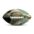 Grey Alien 3D Print Rugby Ball