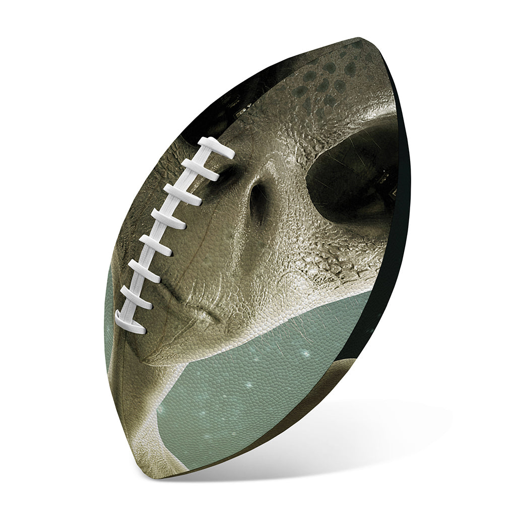 Grey Alien 3D Print Rugby Ball