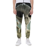Grey Alien 3D Print Scuba Joggers