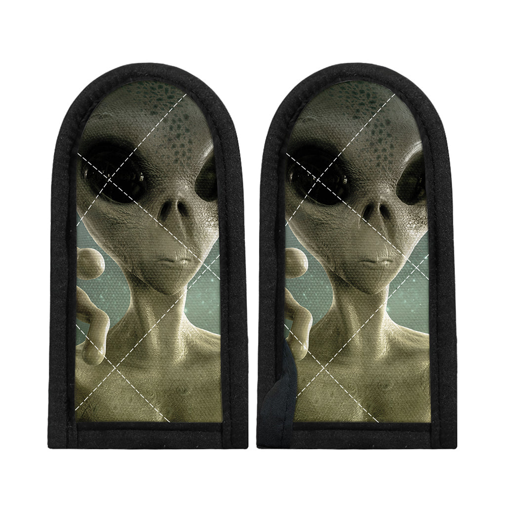Grey Alien 3D Print Skillet Handle Cover