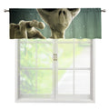 Grey Alien 3D Print Window Valance
