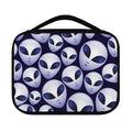 Grey Alien Face Pattern Print Classic Bible Case