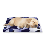 Grey Alien Face Pattern Print Pet Cooling Mat Cover