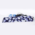 Grey Alien Face Pattern Print Sports Towel