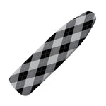 Grey And Black Argyle Pattern Print Ironing Board Cover