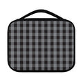 Grey And Black Check Pattern Print Classic Bible Case