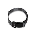 Grey And Black Check Pattern Print Dog Collar
