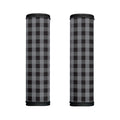 Grey And Black Check Pattern Print Handle Covers