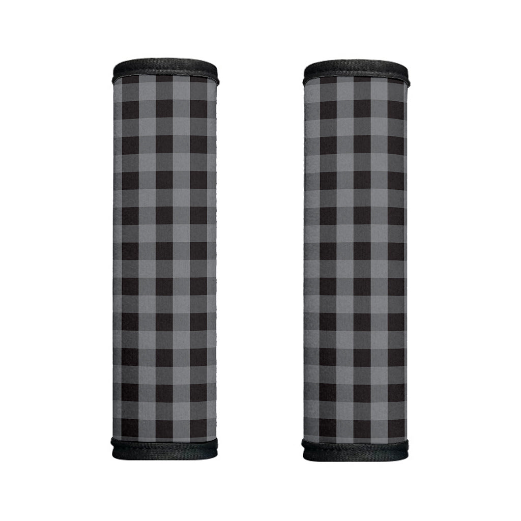 Grey And Black Check Pattern Print Handle Covers