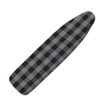 Grey And Black Check Pattern Print Ironing Board Cover