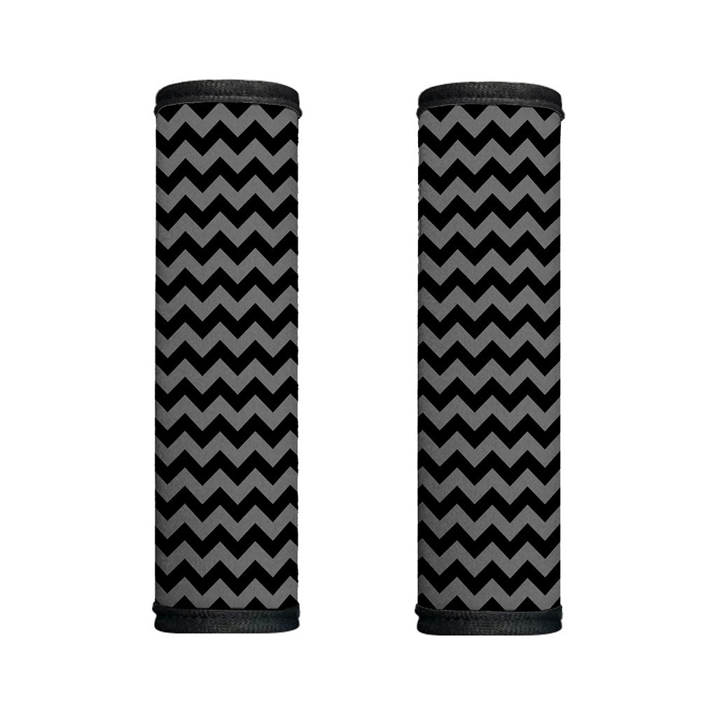 Grey And Black Chevron Pattern Print Handle Covers