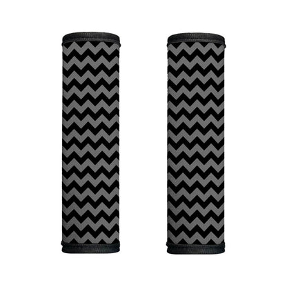 Grey And Black Chevron Pattern Print Handle Covers