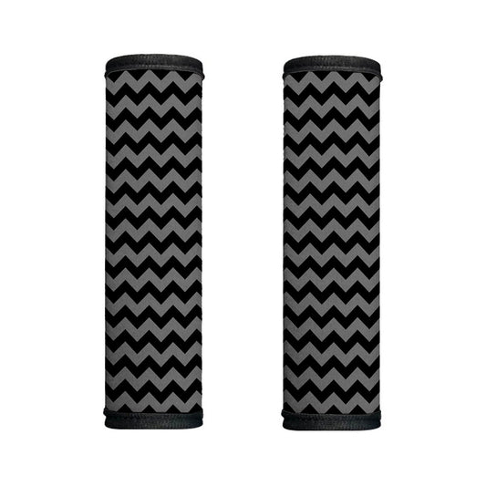 Grey And Black Chevron Pattern Print Handle Covers