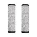 Grey And Black Mystical Wiccan Print Handle Covers