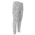 Grey And Black Mystical Wiccan Print Men's Compression Pants