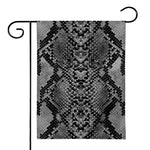 Grey And Black Snakeskin Print House Flag