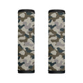 Grey And Brown Camouflage Print Handle Covers