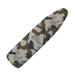 Grey And Brown Camouflage Print Ironing Board Cover