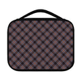 Grey And Orange Plaid Pattern Print Classic Bible Case