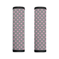 Grey And Pink Polka Dot Pattern Print Handle Covers