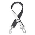 Grey And White American Flag Print Dog Seat Belt