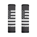 Grey And White American Flag Print Handle Covers