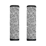 Grey And White Aztec Pattern Print Handle Covers