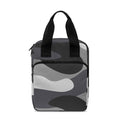 Grey And White Camouflage Print Bible Tote Bag