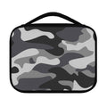 Grey And White Camouflage Print Classic Bible Case