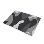 Grey And White Camouflage Print Pet Cooling Mat Cover