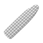 Grey And White Check Pattern Print Ironing Board Cover