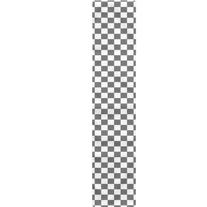 Grey And White Checkered Pattern Print Table Runner