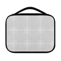 Grey And White Glen Plaid Print Classic Bible Case
