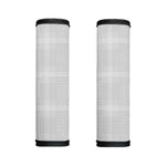 Grey And White Glen Plaid Print Handle Covers