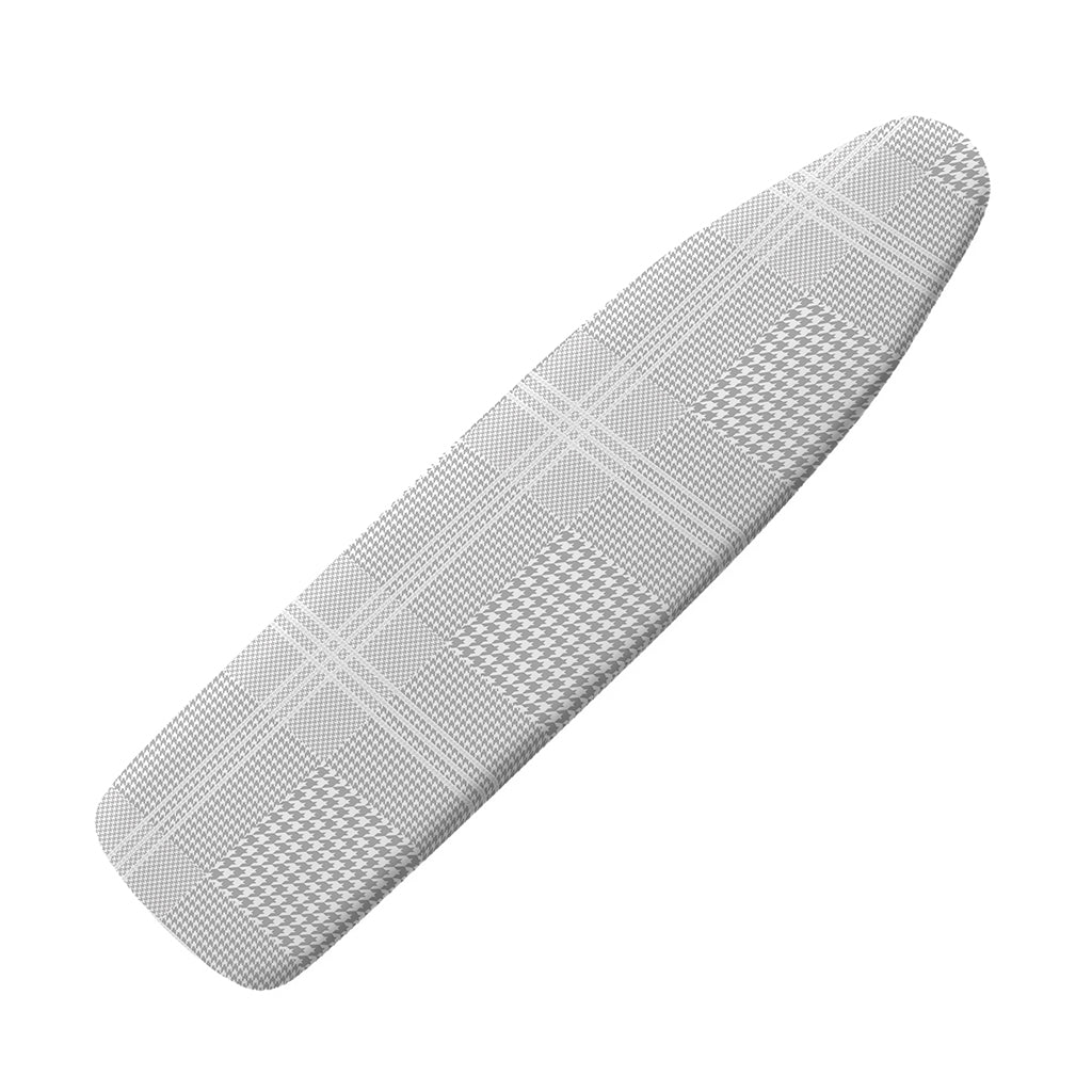 Grey And White Glen Plaid Print Ironing Board Cover