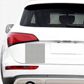 Grey And White Houndstooth Pattern Print Car Sticker