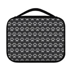 Grey And White Paw Knitted Pattern Print Classic Bible Case